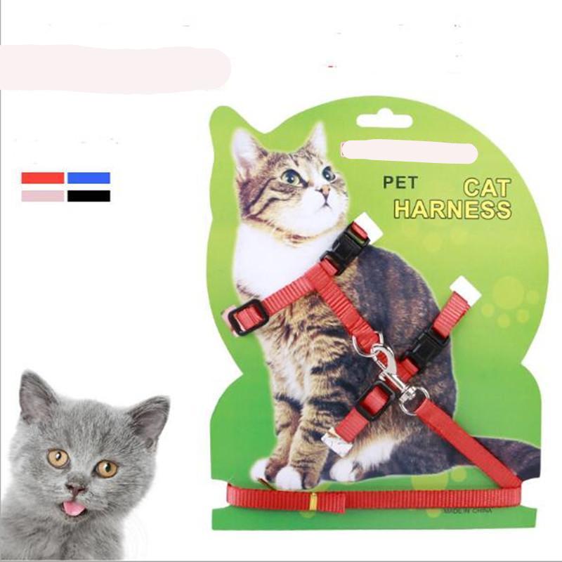 Nylon Cat Harness And Leash-Adjustable