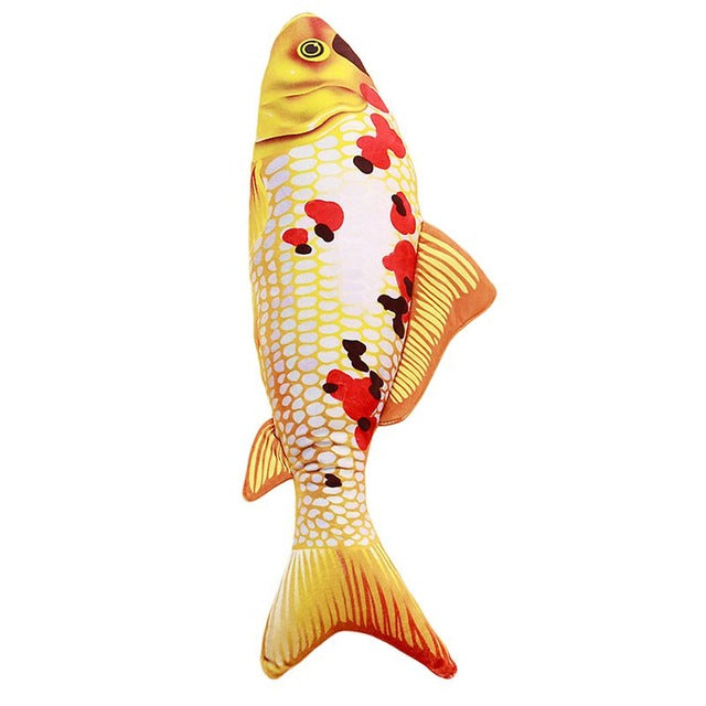 Fish Shape Cat Toys-Catnip Scratch Product/Supplies-Plush Stuffed Fish Chew Toys